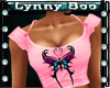 Pink Tribal Butterfly To