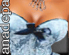 [A&P]blue corset(PF)