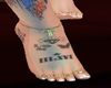 Foot + Tattoo