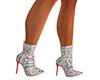 Gray Snake Boots