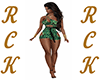 RCK§Sexy Green Dress