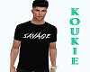 Black Savage Tee