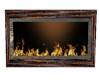 BAD Cabin Wall Fire
