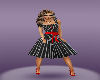 Black Stripe/Red Trim Dr