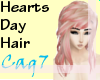 (Cag7)Hearts Day Hair M