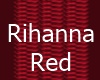 {L} Rihanna Red