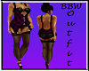 BBW Purple Valentine set