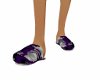 Purple Camo Slippers
