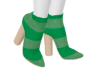 Sweater Dress Green Boot