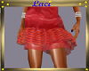 ~L~Frilly red skirt