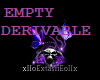 Empty derivable