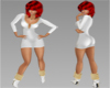 MR AF Snow Mini Dress