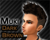 MUKI Dark Brown Mohawk