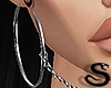 ⛧-Chain Earrings