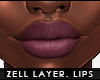 - zell lips layerable -