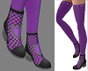 Boot for Purple Stocking