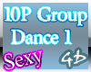 ! 10P Sexy Group Dance