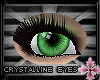 Crystalline Green Eyes