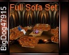 [BD] Full Sofa Set