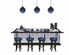 Club bar blue/brown