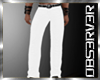 WHITE  PANTS