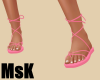 [MsK] Pink Fairy Sandals