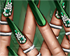 💚 Emerald BIMBO Nails