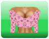LV Pink BareBack Top