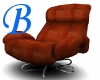 [B] Chair Orange Leather