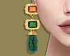 Nancy Malachite Earrings