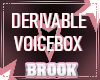 DERIVABLE VOICEBOX ONLY