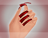 {W} Red Nails
