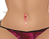 Bow~belly piercing