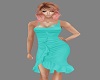 !R! Aqua Butterfly Dress