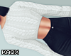 Kx! Short White Sweater
