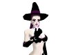 ! black purple witch hat