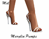 Marylin White Pumps