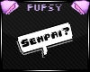 🐾 Senpai? Sign Black