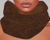Brown Knitted Scarf