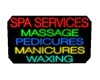*SPA SERVICES* SIGN