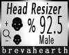 Head Scaler 92.5% M