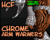 Chrome Rave Arm Warmers