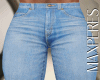 Plaid Jeans Blue