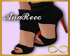 A Ana Black Heels