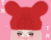 Bear Beanie | Red ~