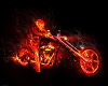 Fire Bike Background N*