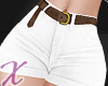 X* White DenimShorts RLL