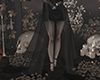 Black Veil Skirt