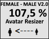 Avatar scaler 107,5%V2.0