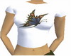 SEXY BUTTERFLY TEE SHIRT